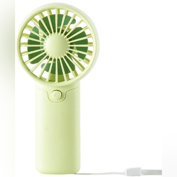 Portable Green Handheld Fan - Picture 3 of 4